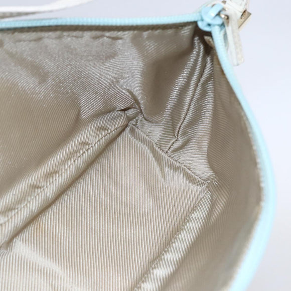 GUCCI GG Canvas Accessory Pouch Peppermint Gold 039 1103 Auth 152427