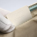 GUCCI GG Canvas Accessory Pouch Peppermint Gold 039 1103 Auth 152427-12