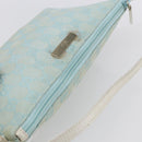 GUCCI GG Canvas Accessory Pouch Peppermint Gold 039 1103 Auth 152427-6