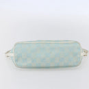 GUCCI GG Canvas Accessory Pouch Peppermint Gold 039 1103 Auth 152427-5