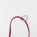 BOTTEGA VENETA INTRECCIATO Charm Leather Red Blue Auth 152431V-9