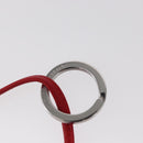 BOTTEGA VENETA INTRECCIATO Charm Leather Red Blue Auth 152431V-10