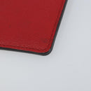 LOUIS VUITTON Monogram Porte Cartes Kimono Card Case Red M56172 LV Auth 152432-14