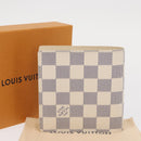 LOUIS VUITTON Damier Azur Porte Feuille Marco Bifold Wallet N60018 Auth 152433AV-12