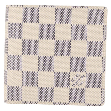 LOUIS VUITTON Damier Azur Porte Feuille Marco Bifold Wallet N60018 Auth 152433V - 0