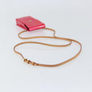 LOUIS VUITTON Monogram Vernis Green Cigarette Case Fusha Pink M91242 Auth 152434V-7