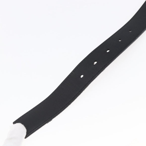 LOUIS VUITTON Multicolor Ceinture Belt Black LV Auth 152435