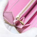 LOUIS VUITTON Monogram Multicolor Zippy Wallet Wallet White M60241 Auth 152436-19