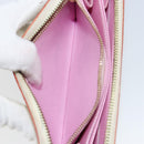 LOUIS VUITTON Monogram Multicolor Zippy Wallet Wallet White M60241 Auth 152436-11