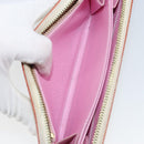 LOUIS VUITTON Monogram Multicolor Zippy Wallet Wallet White M60241 Auth 152436-20