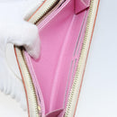 LOUIS VUITTON Monogram Multicolor Zippy Wallet Wallet White M60241 Auth 152436-21
