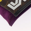 LOUIS VUITTON Monogram Monogram Denim Flat Messenger Bag M44641 LV Auth 152437A-9