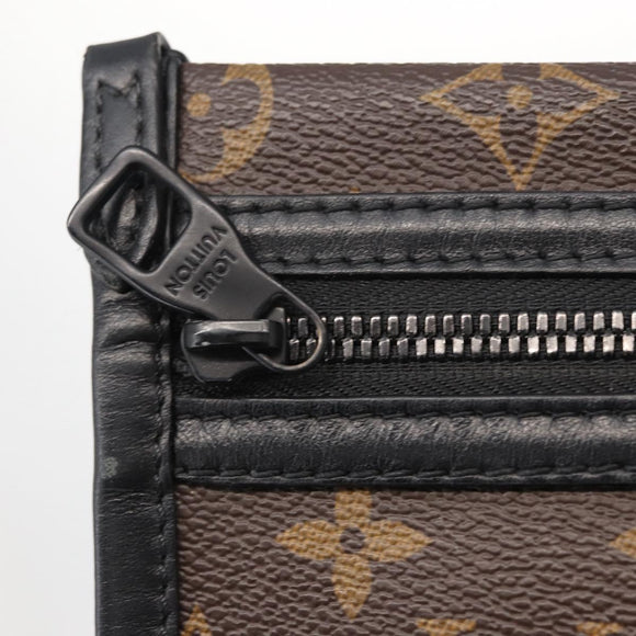 LOUIS VUITTON Monogram Monogram Denim Flat Messenger Bag M44641 LV Auth 152437A