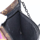 LOUIS VUITTON Monogram Monogram Denim Flat Messenger Bag M44641 LV Auth 152437A-25