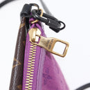 LOUIS VUITTON Monogram Monogram Denim Flat Messenger Bag M44641 LV Auth 152437A-27