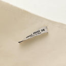 Miu Miu One Piece cotton White Auth 152442-14