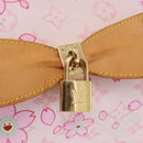 LOUIS VUITTON Monogram Cherry Blossom Sac retro PM Bag Pink M92013 Auth 152443-19