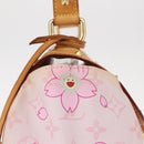 LOUIS VUITTON Monogram Cherry Blossom Sac retro PM Bag Pink M92013 Auth 152443-7