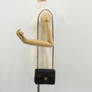 CHANEL Matelasse 17 Chain Shoulder Bag Lamb Skin Black Gold CC Auth 152446AV-25