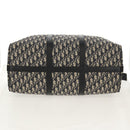 Christian Dior Trotter Canvas Jacquard Lango 50 Bag Navy Silver Auth 152454SM-5