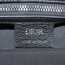 Christian Dior Trotter Canvas Jacquard Lango 50 Bag Navy Silver Auth 152454SM-26