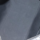 Christian Dior Trotter Canvas Jacquard Lango 50 Bag Navy Silver Auth 152454SM-10