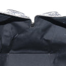 Christian Dior Trotter Canvas Jacquard Lango 50 Bag Navy Silver Auth 152454SM-28