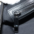 Christian Dior Trotter Canvas Jacquard Lango 50 Bag Navy Silver Auth 152454SM-29