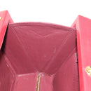 CHANEL Matelasse Chain Shoulder Bag Leather Red Gold CC Auth 152456V-23