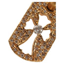 Chrome Hearts Tiny Cutout Cross Charm 22K Gold Auth 152458SM-3