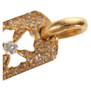 Chrome Hearts Tiny Cutout Cross Charm 22K Gold Auth 152458SM-8