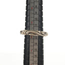 Chrome Hearts Scroll Band Ring Ag925 Silver #1(JP Size) Auth 152460M-12