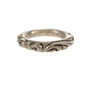 Chrome Hearts Scroll Band Ring Ag925 Silver #1(JP Size) Auth 152460M-4
