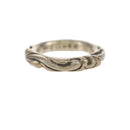 Chrome Hearts Scroll Band Ring Ag925 Silver #1(JP Size) Auth 152460M-5