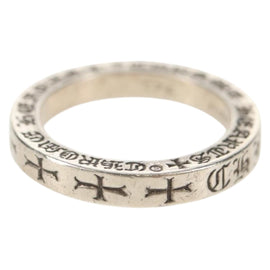 Chrome Hearts Spacer Ring Ag925 Silver Auth 152461M