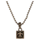 Chrome Hearts Framed BS Flare Charm Ag925 Silver Auth 152462M-1