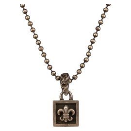 Chrome Hearts Framed BS Flare Charm Ag925 Silver Auth 152462M