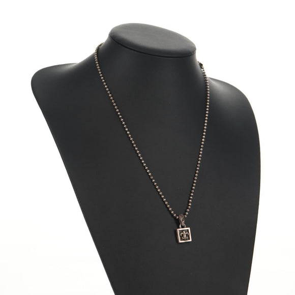 Chrome Hearts Framed BS Flare Charm Ag925 Silver Auth 152462M