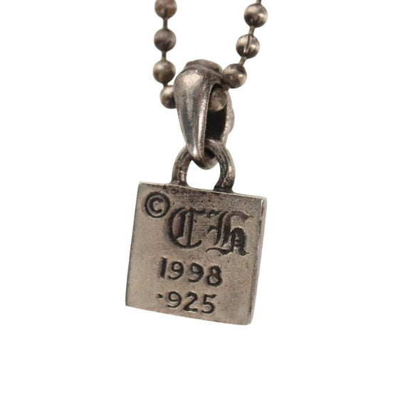 Chrome Hearts Framed BS Flare Charm Ag925 Silver Auth 152462M