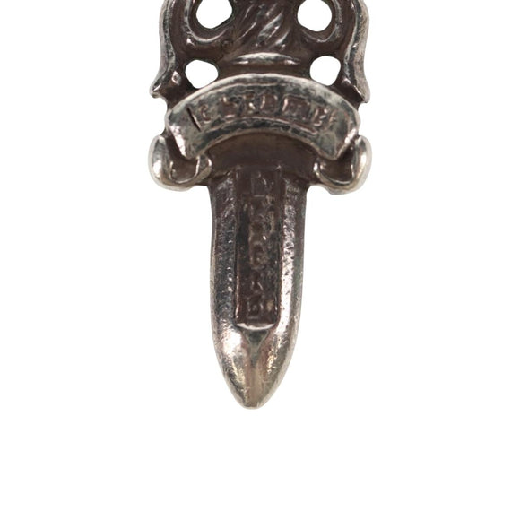 Chrome Hearts Dagger Pendant Top Charm Ag925 Silver Auth 152463M