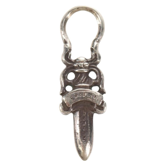 Chrome Hearts Dagger Pendant Top Charm Ag925 Silver Auth 152463M