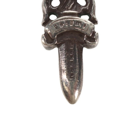 Chrome Hearts Dagger Pendant Top Charm Ag925 Silver Auth 152463M