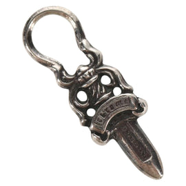Chrome Hearts Dagger Pendant Top Charm Ag925 Silver Auth 152465M