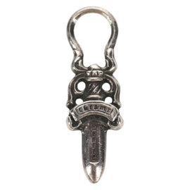 Chrome Hearts Dagger Pendant Top Charm Ag925 Silver Auth 152465M - 0