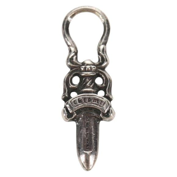 Chrome Hearts Dagger Pendant Top Charm Ag925 Silver Auth 152465M