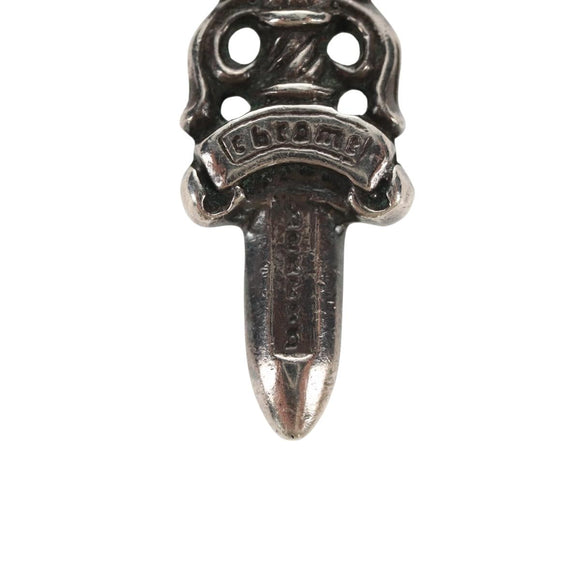 Chrome Hearts Dagger Pendant Top Charm Ag925 Silver Auth 152465M