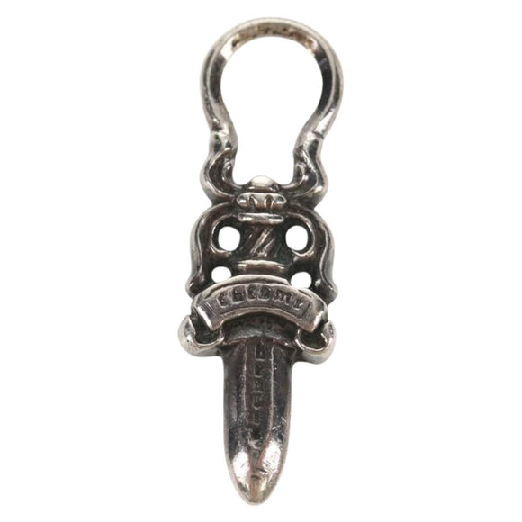 Chrome Hearts Dagger Pendant Top Charm Ag925 Silver Auth 152465M