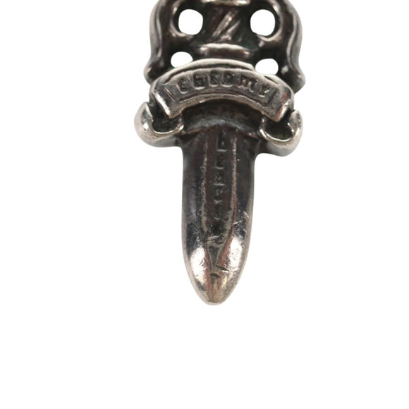 Chrome Hearts Dagger Pendant Top Charm Ag925 Silver Auth 152465M