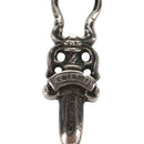 Chrome Hearts Dagger Pendant Top Charm Ag925 Silver Auth 152465M-8