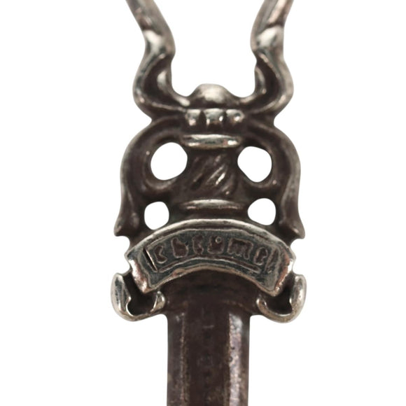 Chrome Hearts Dagger Pendant Top Charm Ag925 Silver Auth 152466M